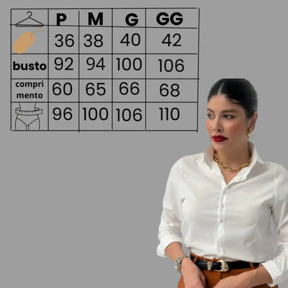 Camisa De Botão Sofisticada Feminina Alta Qualidade Sale 40%