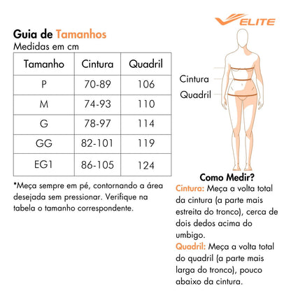 Short Feminino Academia Saia Fitness Corrida Poliamida Elite