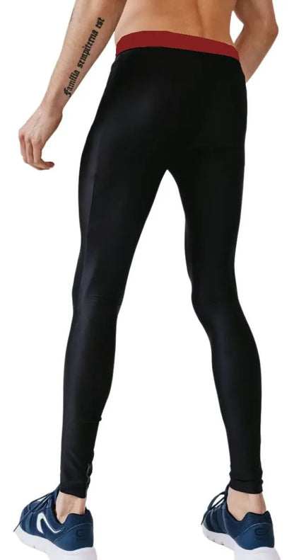 Calça Legging Masculina Ginastica Segunda Pele Bolso Sport