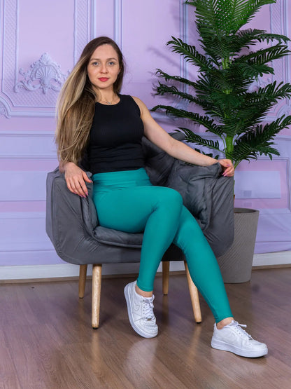 Calça Legue De Academia Feminina Barata Suplex Legging