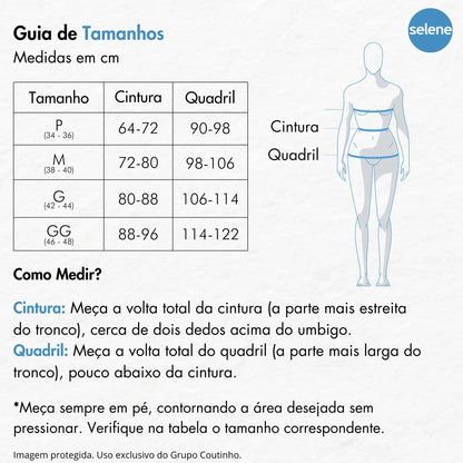 Legging Fitness de Treino Zero Transparência Selene