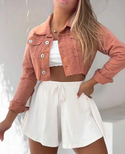 Shorts Godê Feminino Cintura Alta Em Viscolycra Soltinho