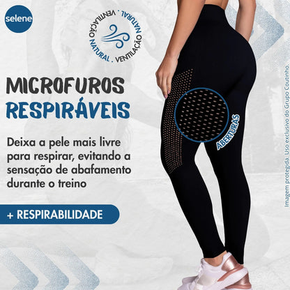 Legging Fitness de Treino Zero Transparência Selene