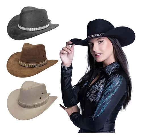Chapéu Modelo Ana Castela Com Strass Versão Texas Cores Top
