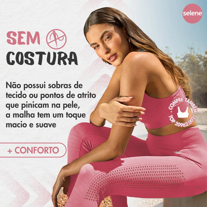 Legging Fitness de Treino Zero Transparência Selene
