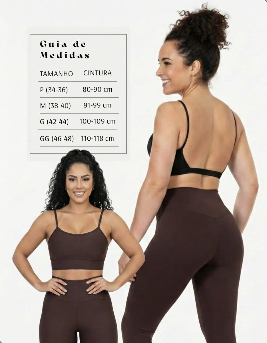 Top Fitness Academia Alça Fina Costa Aberta Feminino