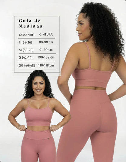 Top Fitness Academina De Alcinha Fina Com Bojo