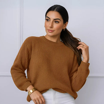Suéter Blusa Manga Longa Max Cropped Frio Pullover Lã Trico