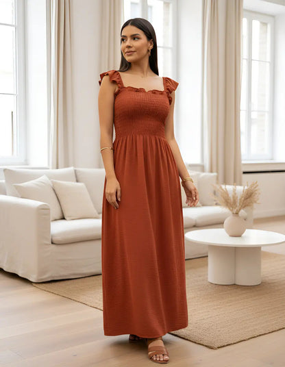 Loose-fitting Casual Long Dress Strappy Summer Party Evangelical