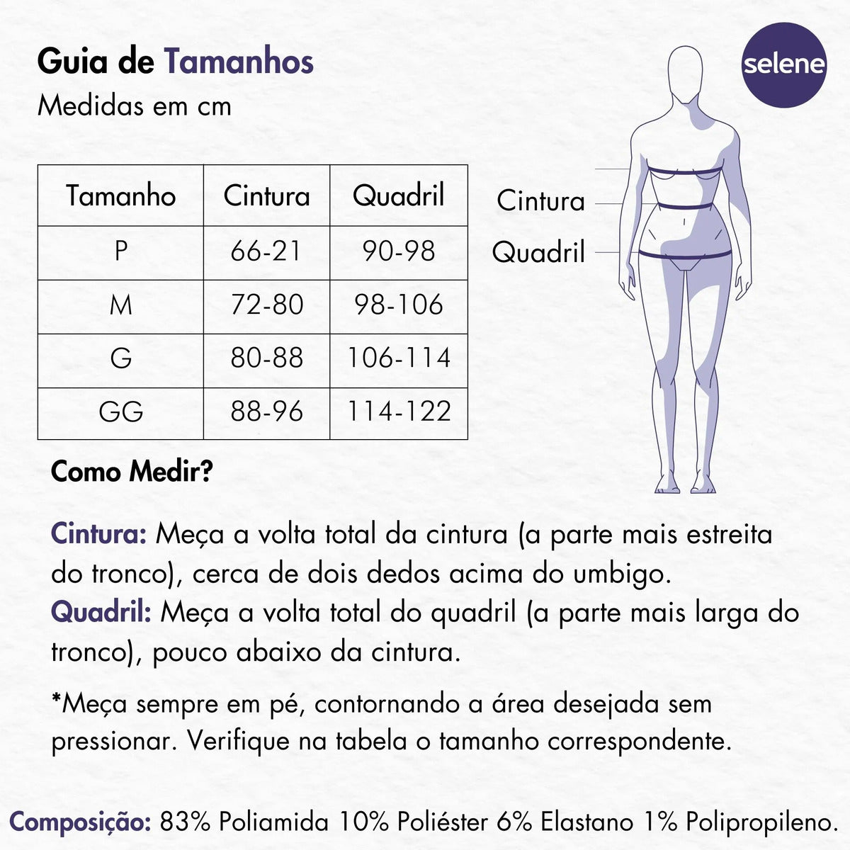 Calça Legging Fitness Academia Selene Levanta Bumbum