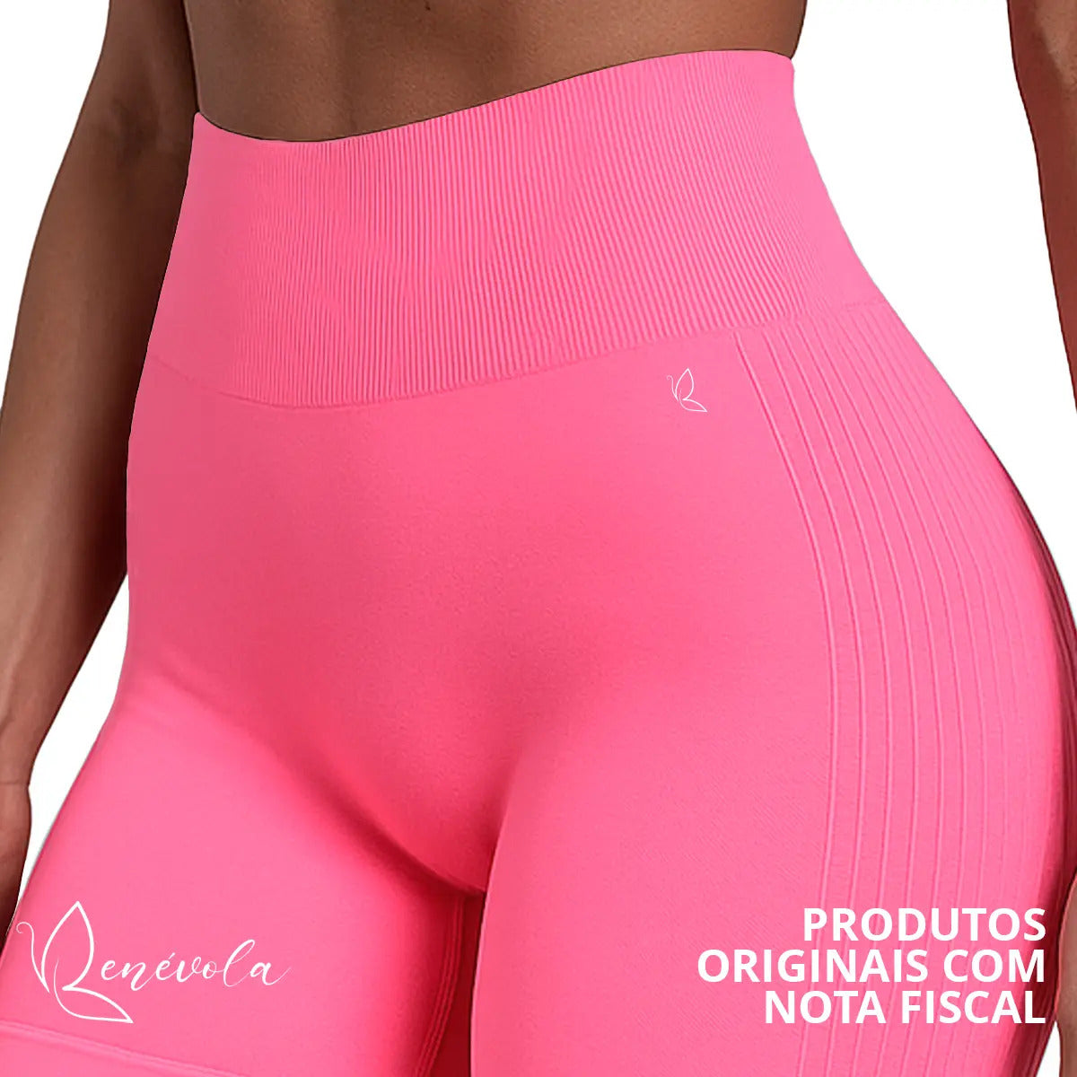 Short Selene Poliamida Zero Transparência Bermuda S/ Costura