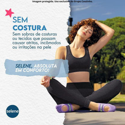 Calça Legging Fitness Academia Selene Levanta Bumbum