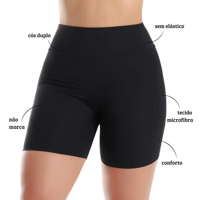 Short Segunda Pele Feminino Bermuda Anágua Sobvestido