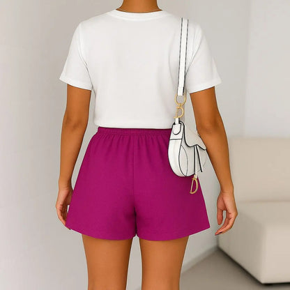 Shorts Godê Feminino Cintura Alta Em Viscolycra Soltinho