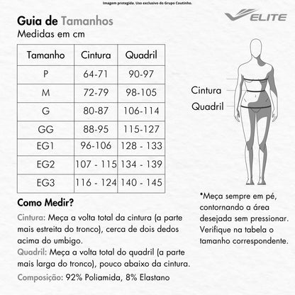 Legging Academia Fitness Com Bolso Zero Transparência Elite