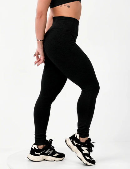 Calça Legging Leg Zero Transparência Cintura Alta Academia