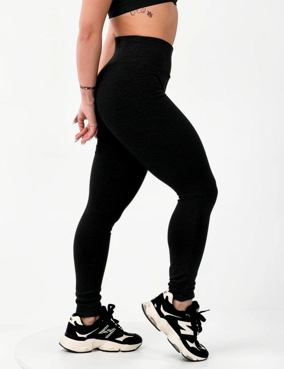 Calça Legging Leg Zero Transparência Cintura Alta Academia