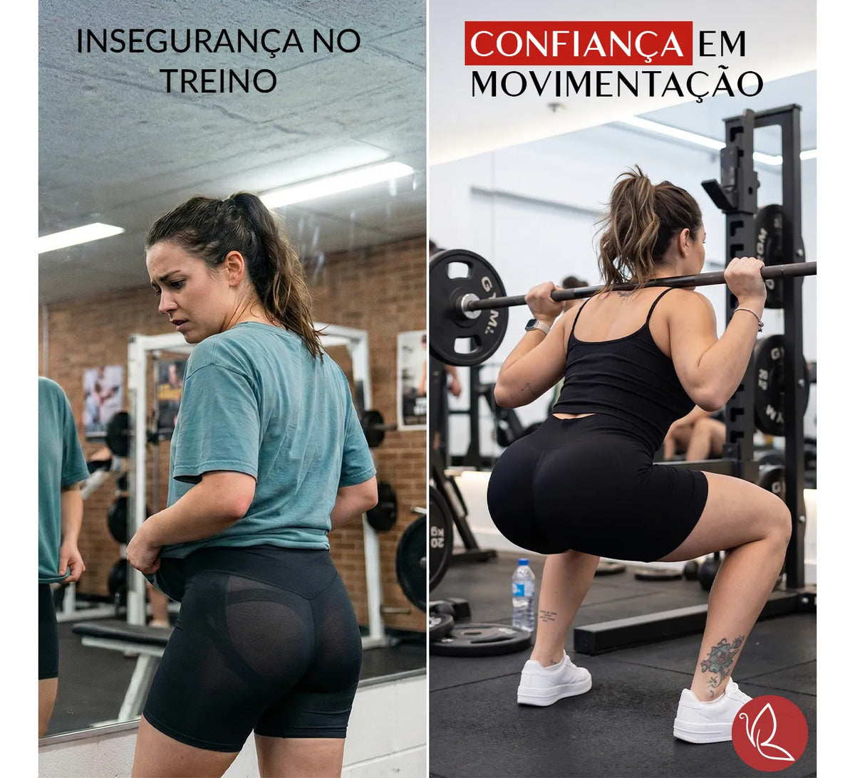 Short Benévola Poliamida Sem Costura Bermuda Confortável