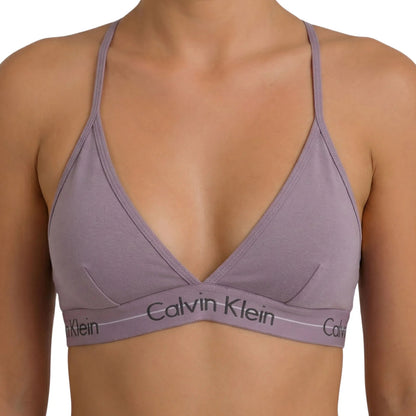 Top Nadador Calvin Klein Sem Bojo Cotton Algodão Feminino