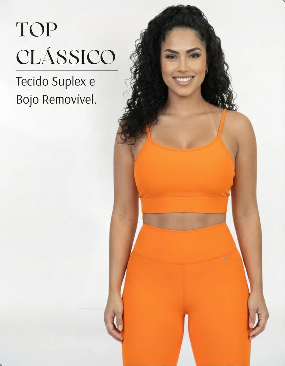 Kit-2 Top Alcinha Fina Academia Fitness C/ Bojo Suplex Power