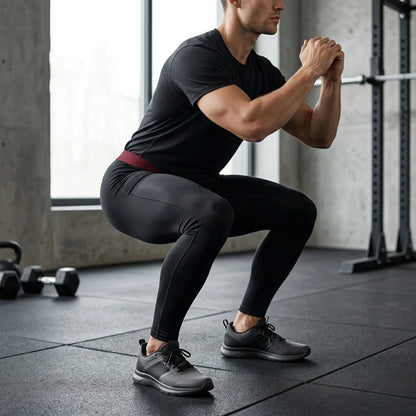 Calça Legging Masculina Ginastica Segunda Pele Bolso Sport