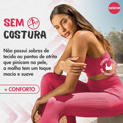 Legging Fitness de Treino Zero Transparência Selene