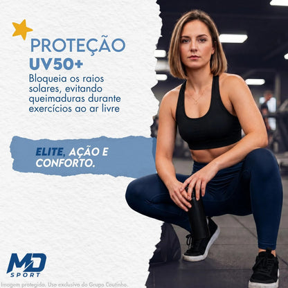 Legging Academia Fitness Com Bolso Zero Transparência Elite