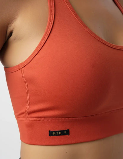 Top Cropped K2b Nadador Sem Bojo Poliamida Com Elastano