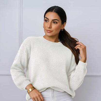 Suéter Blusa Manga Longa Max Cropped Frio Pullover Lã Trico