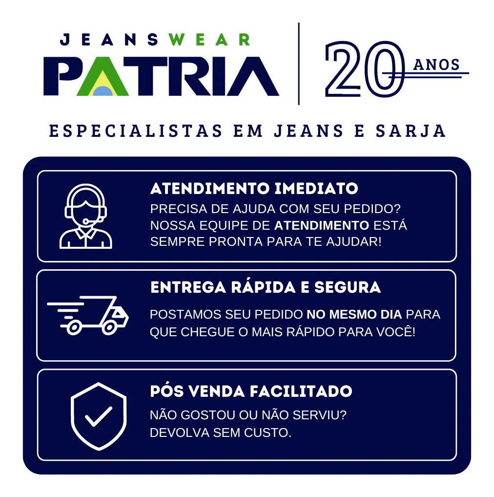 Saia Midi Longa Feminina Cintura Alta Com Fenda Sarja Grossa