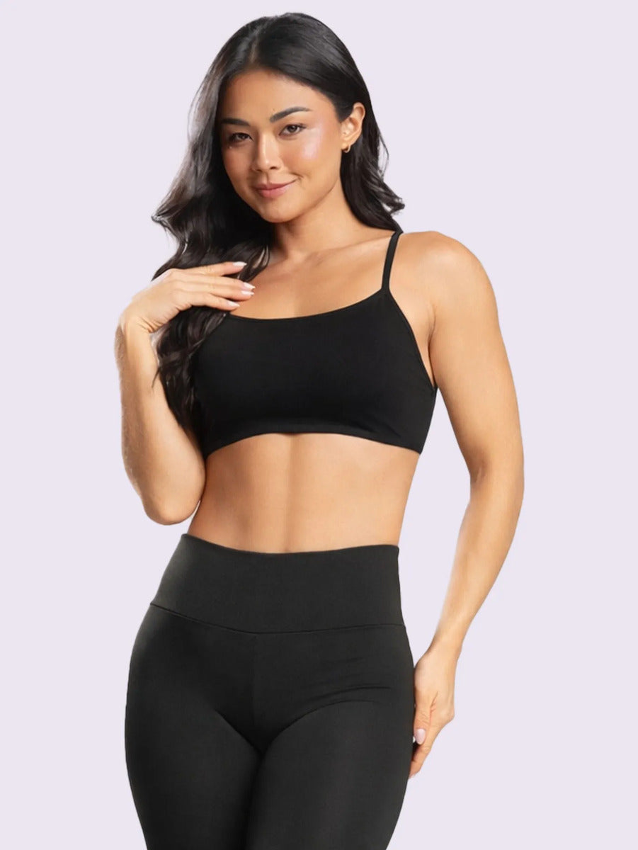 Top Costa Nua De Academia Feminino Fitness Ginástica Treino