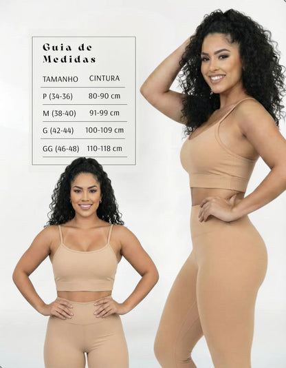 Top Fitness Academina De Alcinha Fina Com Bojo