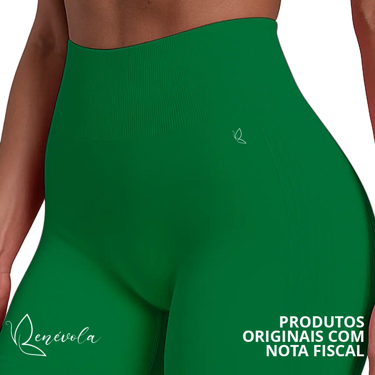 Short Selene Poliamida Zero Transparência Bermuda S/ Costura