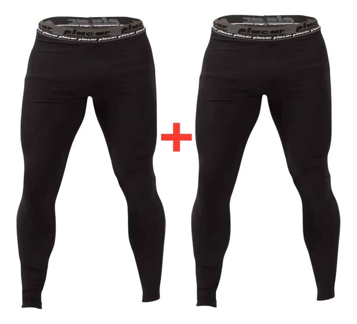 Kit 2 Calças Legging Academia Térmica Fitness Com Compressão