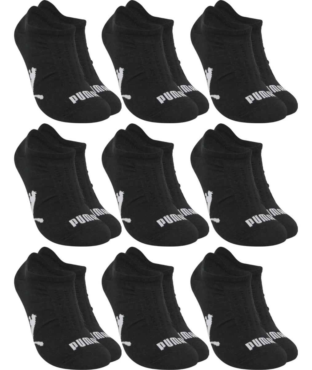 Kit 9 Pares Meias Invisível Puma Sapatilha Soquete Original