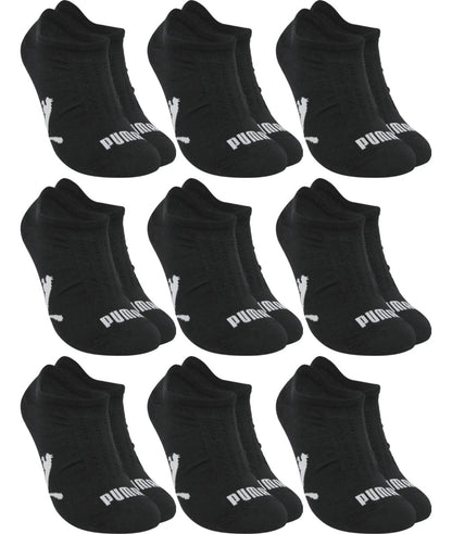 Kit 9 Pares Meias Invisível Puma Sapatilha Soquete Original