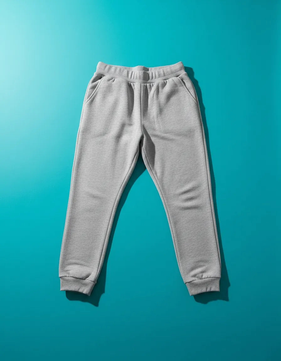 Calça Moletom Feminina Flanelado Com Bolso Lateral