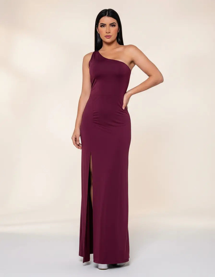 Vestido midi poli