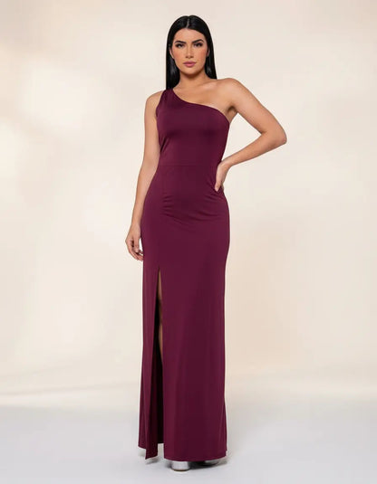 Vestido midi poli