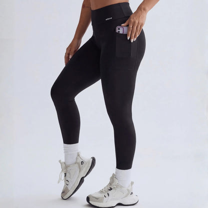 Legging Academia Corrida Com Bolso Selene Zero Transparência
