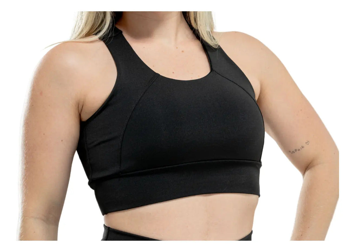 Kit 3 Croppeds Academia Ginástica Fitness Top Nadador Yoga