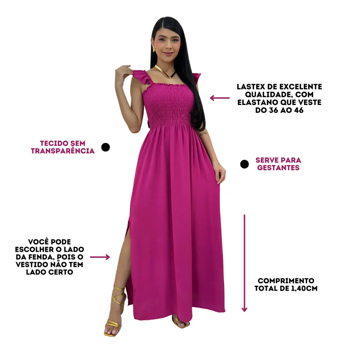 Loose-fitting Casual Long Dress Strappy Summer Party Evangelical