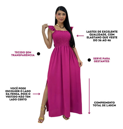 Loose-fitting Casual Long Dress Strappy Summer Party Evangelical