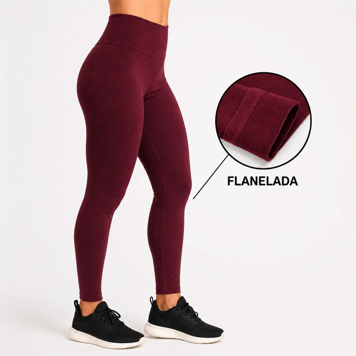 Calca Feminina Termica Forrada Legging Aveludada Frio Grossa