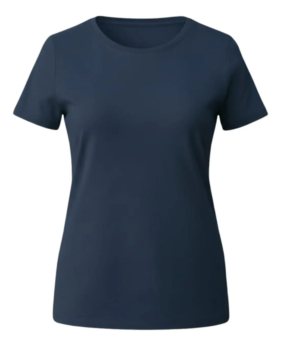 Camiseta Branca Feminina Baby Look Basica Algodao Lisa Cores