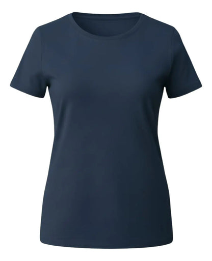 Camiseta Branca Feminina Baby Look Basica Algodao Lisa Cores