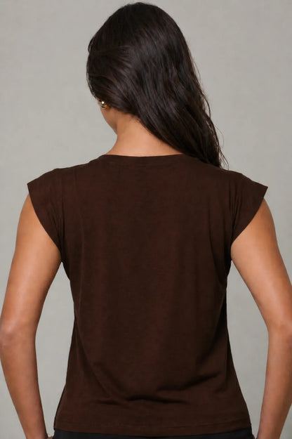 Blusa Feminina Muscle Tee Viscolycra Clássica Casual Chic