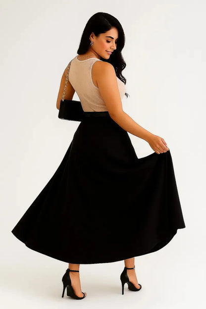 Saia Longa Social Alfaiataria Moda Feminina Evangelica Prime