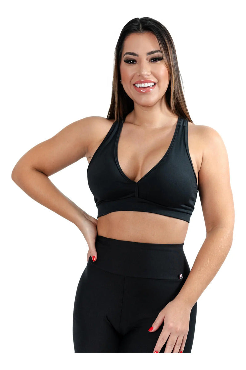 Kit 2 Top Nadador Academia Fitness ,liso C/bojo Para Malhar
