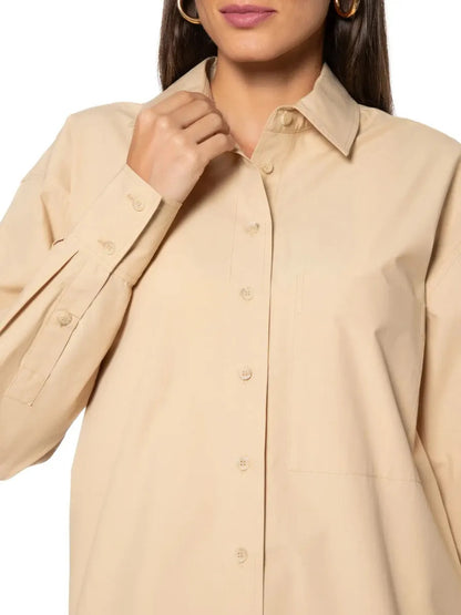 Camisa Seda Feminina Botão Gringa Blusa Moda Clássica 2026